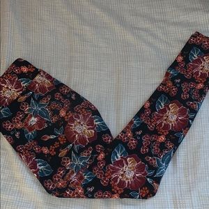LuLaRoe Floral Leggings